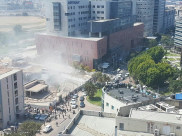 فيديو وصور: عشرات الجرحى اثر انهيار مبنى في تل ابيب وطواقم الانقاذ تهرع إلى المكان 